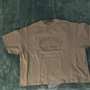 Fear of God Oversized Tan T-Shirt